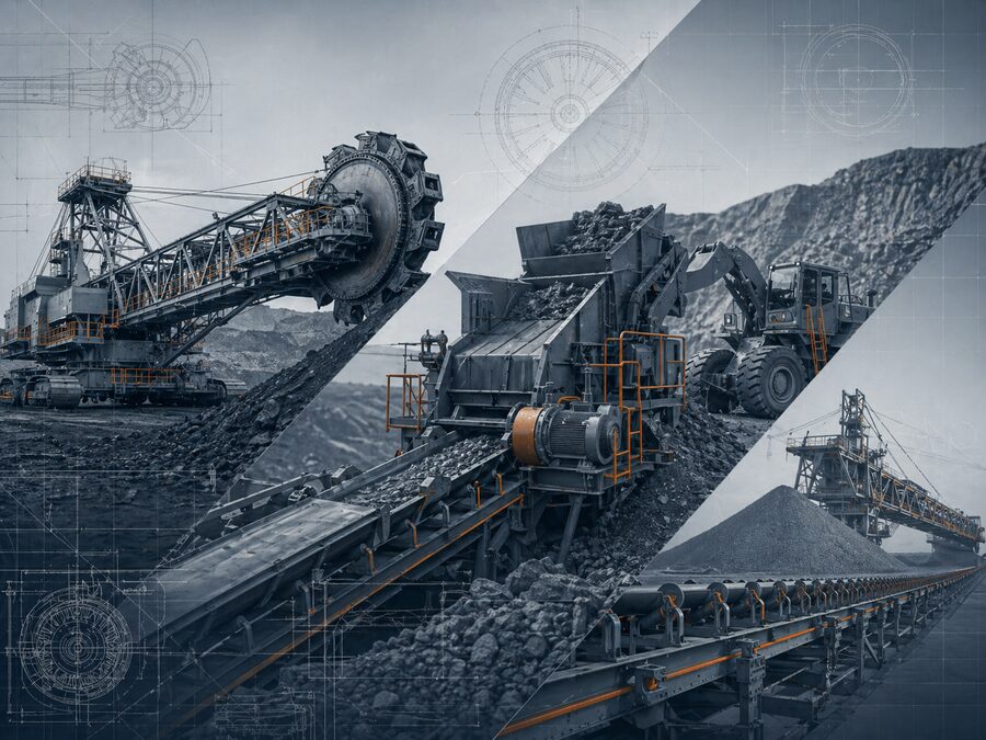 Mining and stockyards